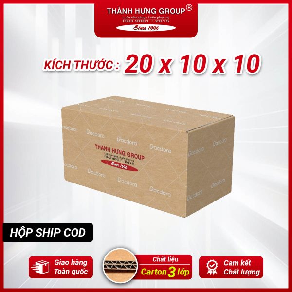 shipcod 20x10x10