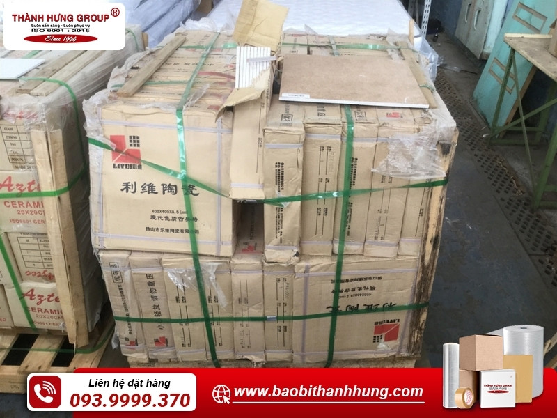 Bao Bì Thành Hưng sản xuất thùng carton ngành xây dựng và vật liệu xây dựng số lượng lớn.