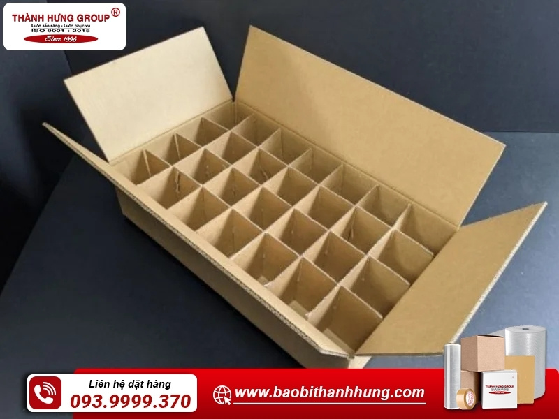 Phân loại vách ngăn thùng carton theo số lớp giấy