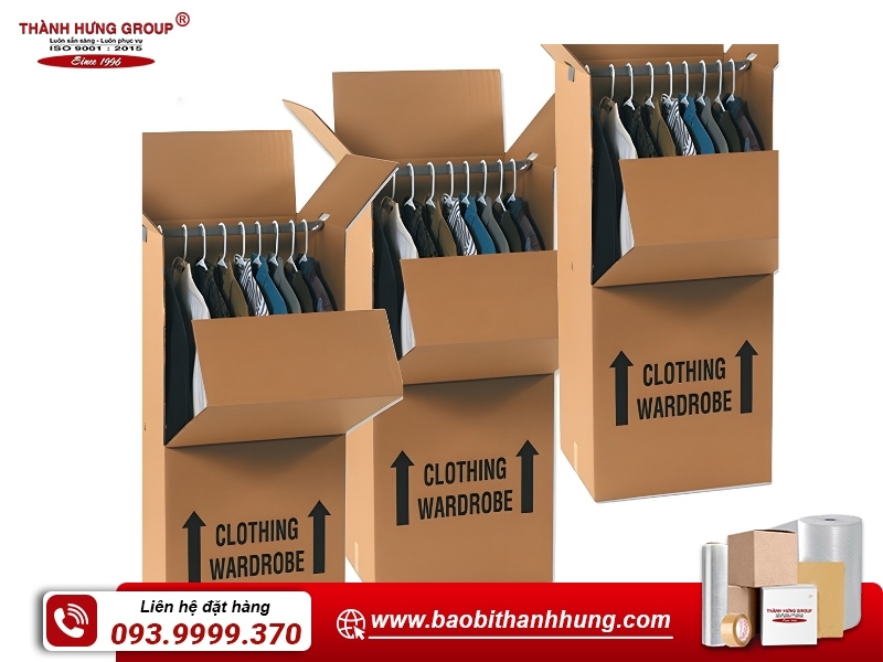 Thùng carton chuyển đồ vest