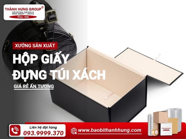 hộp giấy đựng túi xách