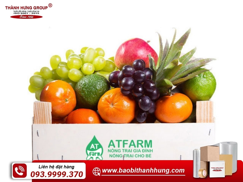 Thùng carton in logo thương hiệu rõ ràng, sắc nét