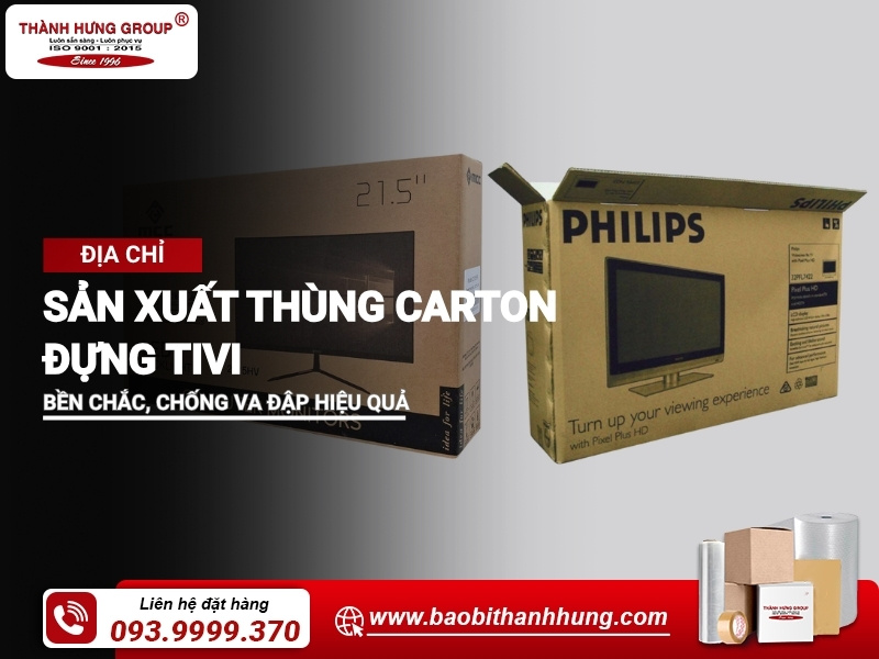 thùng carton đựng tivi