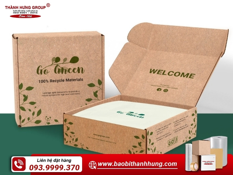 Thùng carton in lụa đựng mỹ phẩm và dược phẩm