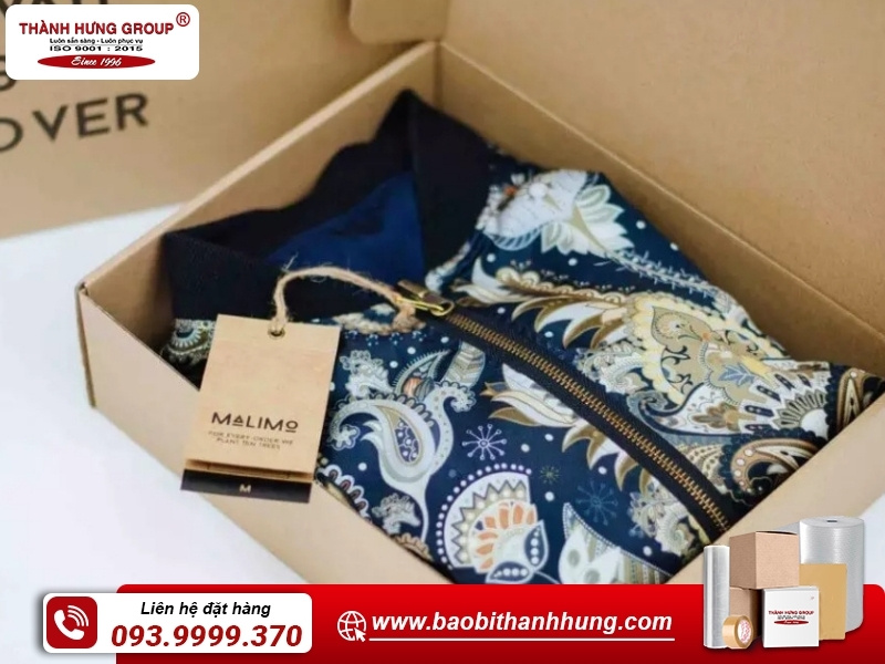 In lụa hộp carton cho ngành thời trang và phụ kiện