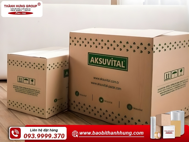 Ưu điểm của thùng carton in lụa