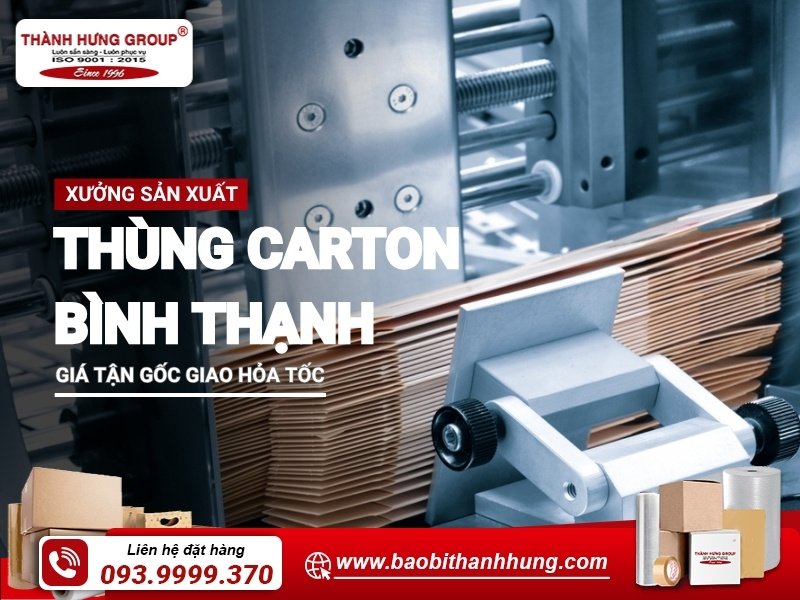 Sản xuất thùng carton Bình Thạnh