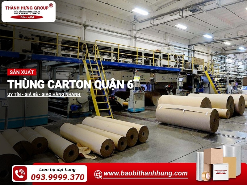 Sản xuất thùng carton quận 6
