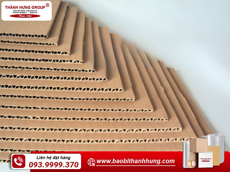 Bao Bì Thành Hưng là xưởng sản xuất giấy carton 3 lớp chất lượng.