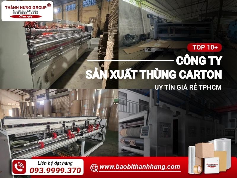 Công ty sản xuất thùng carton