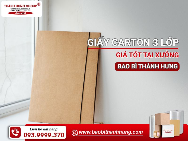 giấy carton 3 lớp