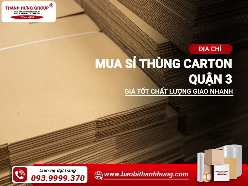 mua sỉ thùng carton quận 3