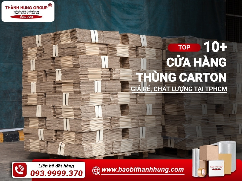 cửa hàng thùng carton