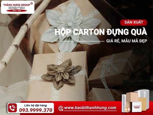 hộp carton đựng quà
