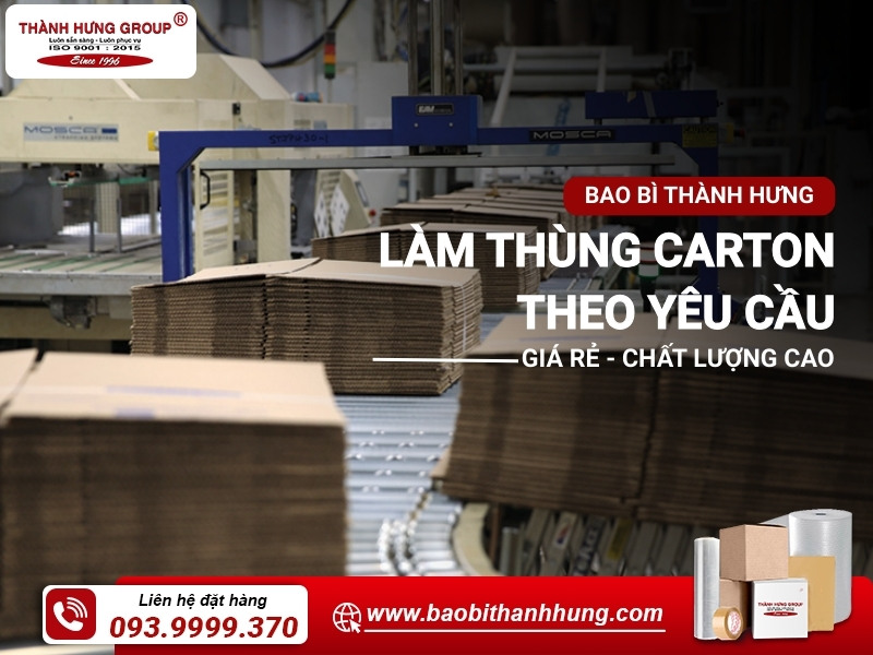 làm thùng carton theo yêu cầu