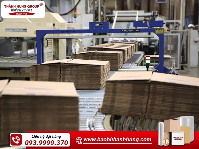 Bao Bì Thành Hưng nhận sản xuất thùng carton đa dạng kiểu dáng, kích thước.