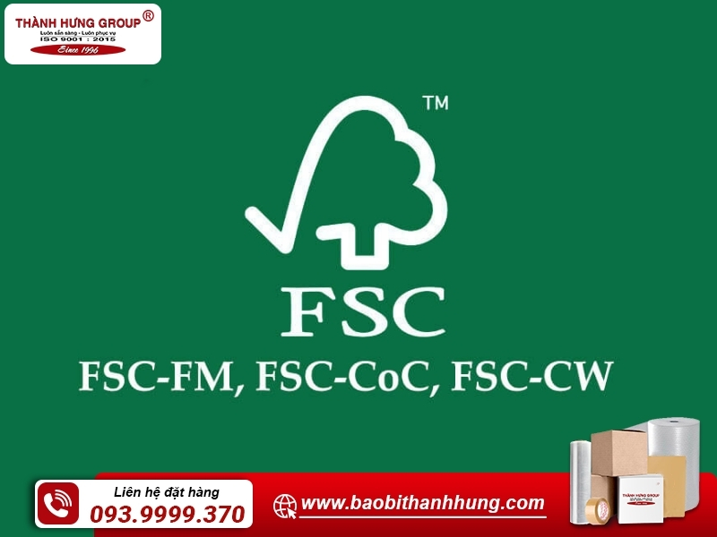 Các chứng chỉ FSC phổ biến hiện nay