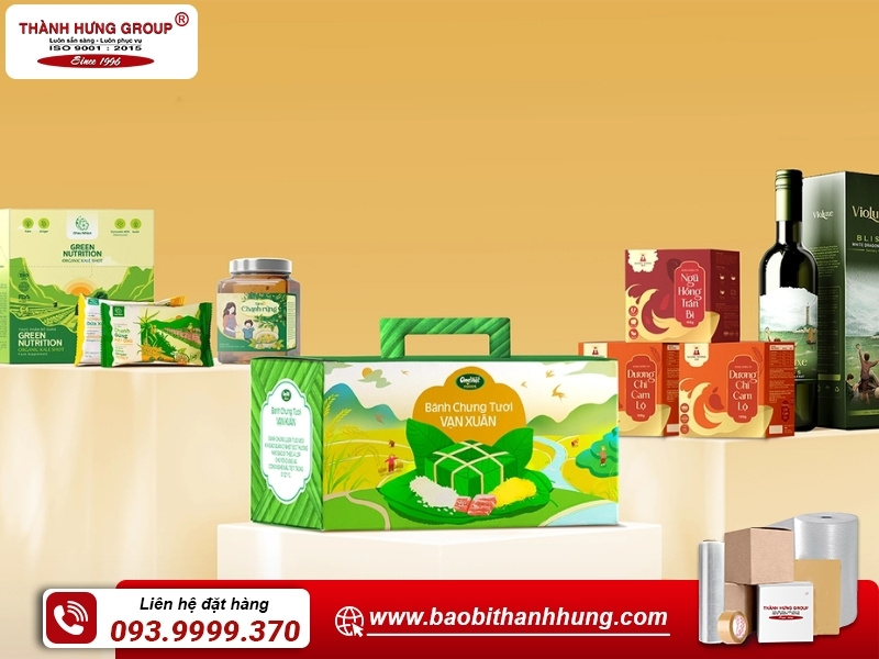 Có nhiều loại bao bì phổ biến trên thị trường hiện nay.
