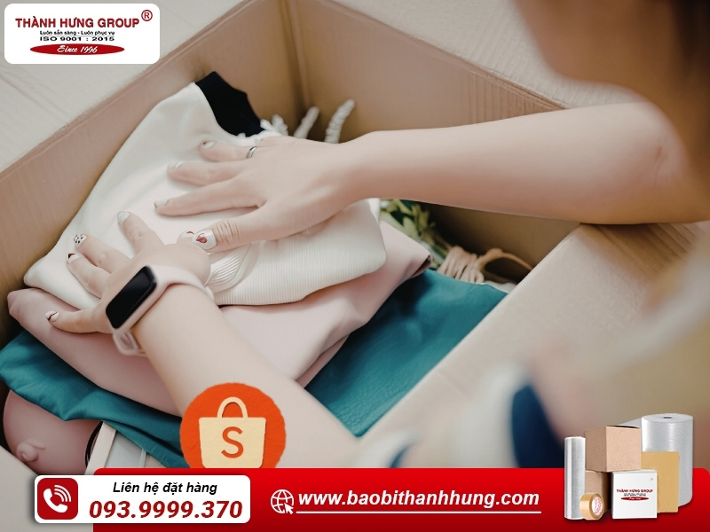 Đóng gói sản phẩm không dễ vỡ