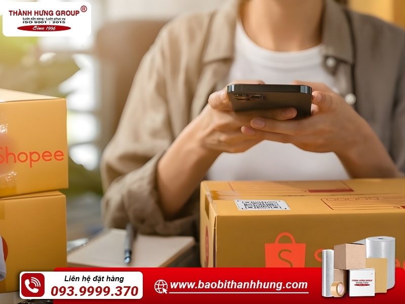 Hàng Shopee cần đóng gói cẩn thận, đúng quy định.