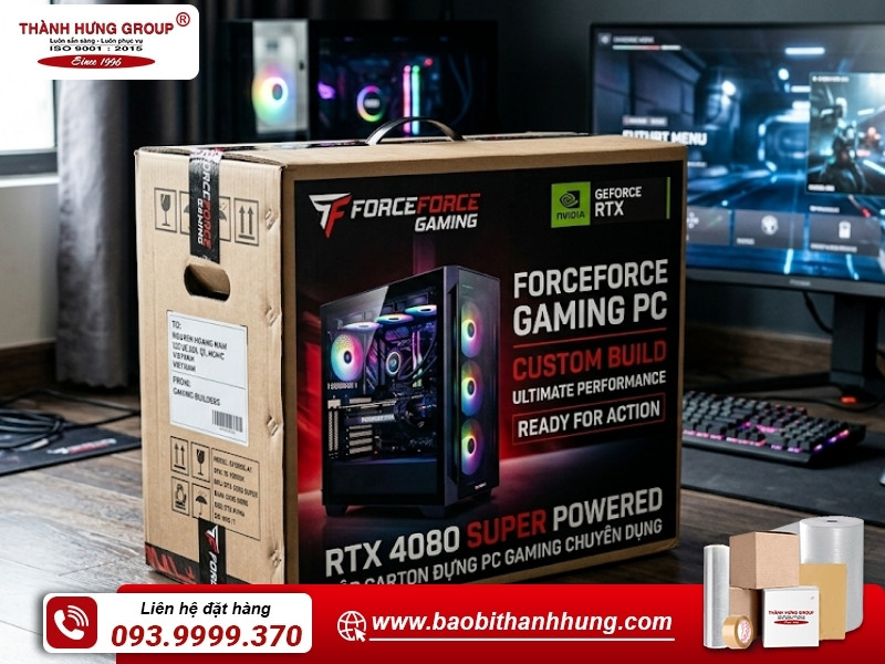 Hộp carton đựng PC Gaming chuyên dụng