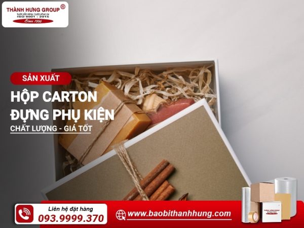 Hộp carton đựng phụ kiện