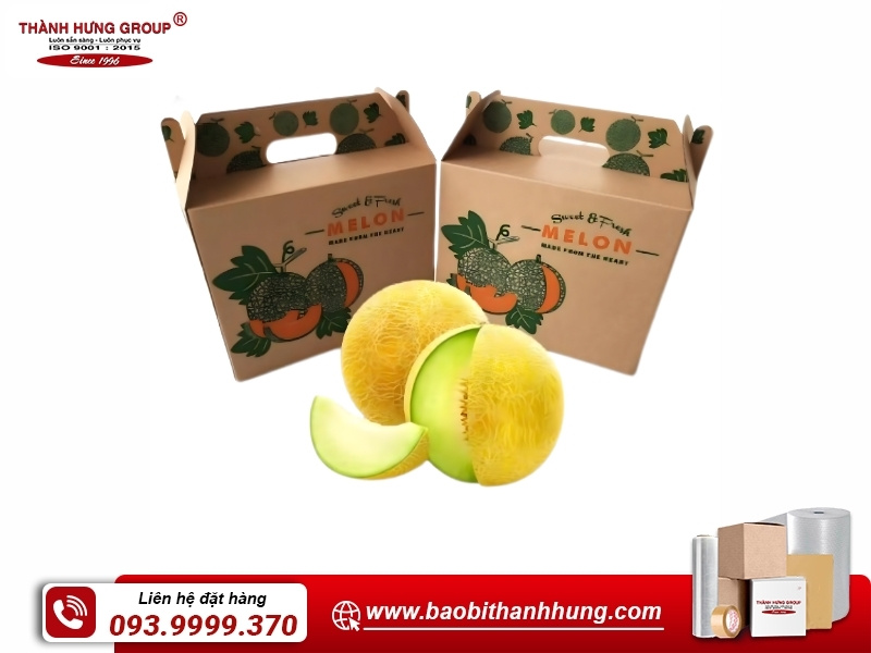Lợi ích của thùng carton đựng dưa lưới