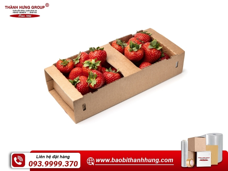 Quy trình sản xuất hộp carton đựng hoa quả