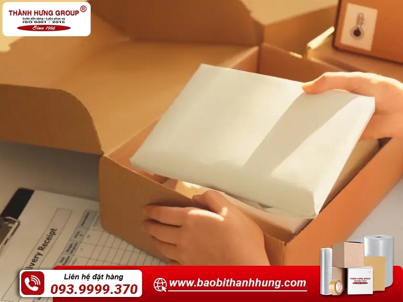 Sử dụng thùng carton đóng gói hàng Tiktok Shop chất lượng tại Bao Bì Thành Hưng.