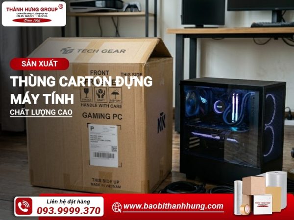 Thùng carton đựng máy tính
