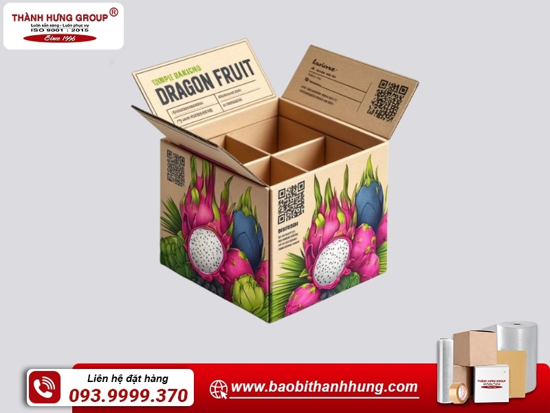Tại sao nên sử dụng thùng carton đựng thanh long chất lượng?