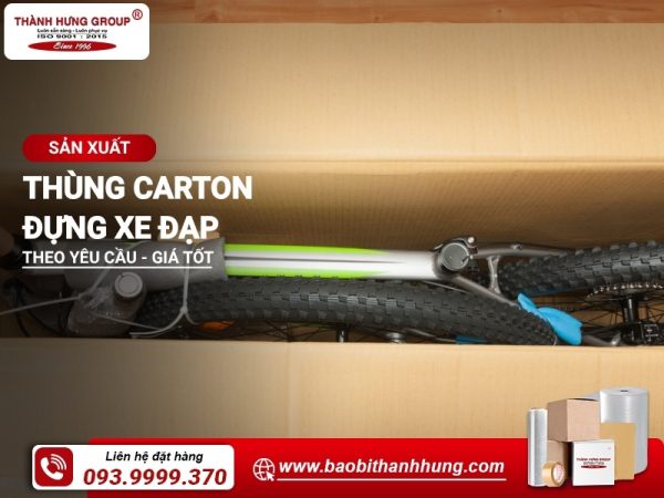 Thùng carton đựng xe đạp