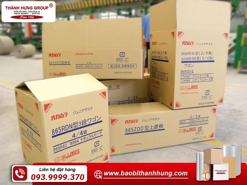 Thùng carton lỗi nhẹ có khả năng tái chế cao, dễ dàng thu mua.