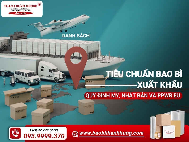 tiêu chuẩn bao bì xuất khẩu