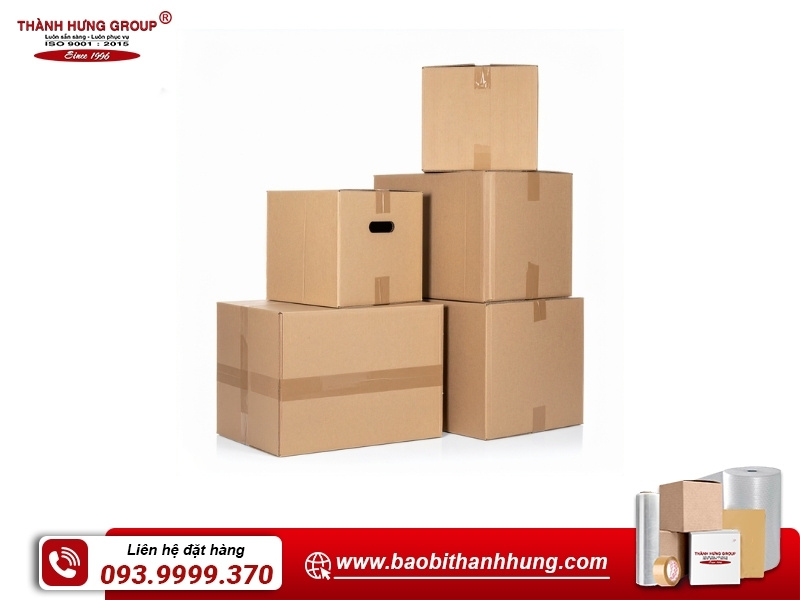 Các kích thước thùng carton đựng vali phổ biến nhất