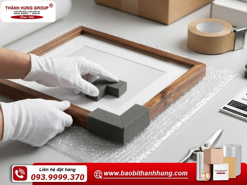 Tại sao cần hộp carton đựng khung tranh chuyên dụng?