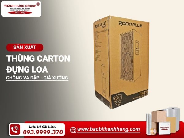 Thùng carton đựng loa