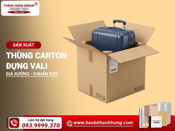 Thùng carton đựng vali