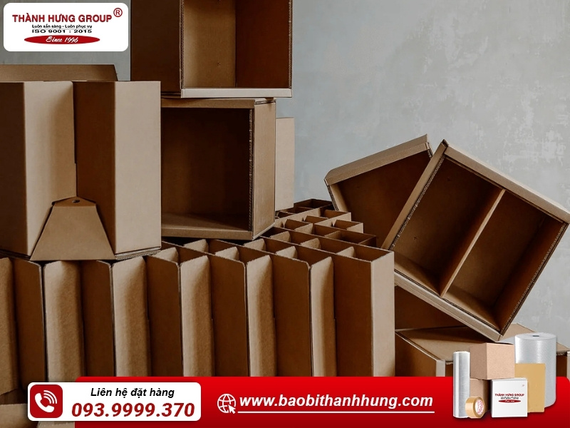 Liên hệ Bao Bì Thành Hưng để được tư vấn thùng carton đựng đồ nội thất phù hợp.