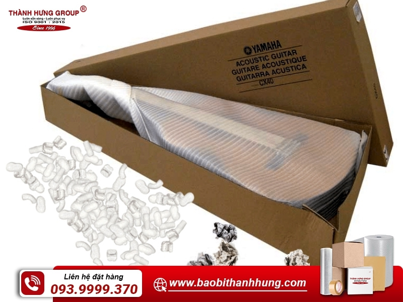 Thùng carton đựng đàn Guitar