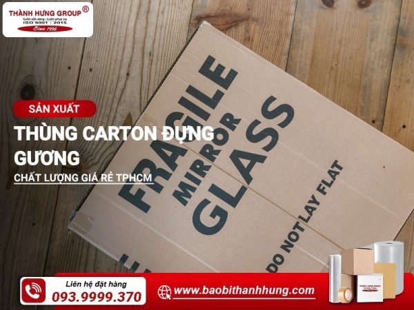 thùng carton đựng gương